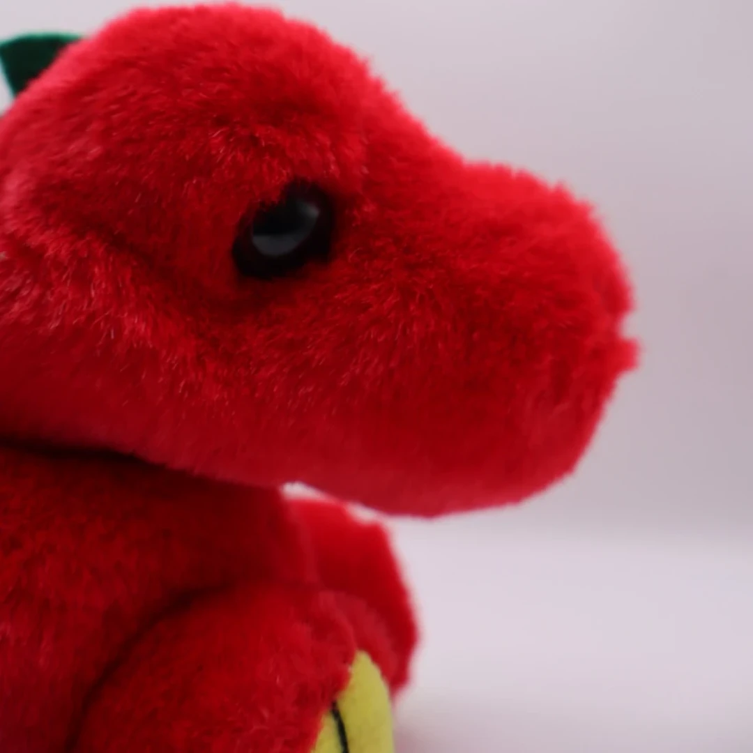 Puffkins Red Dinosaur Plush Toy - photo 4