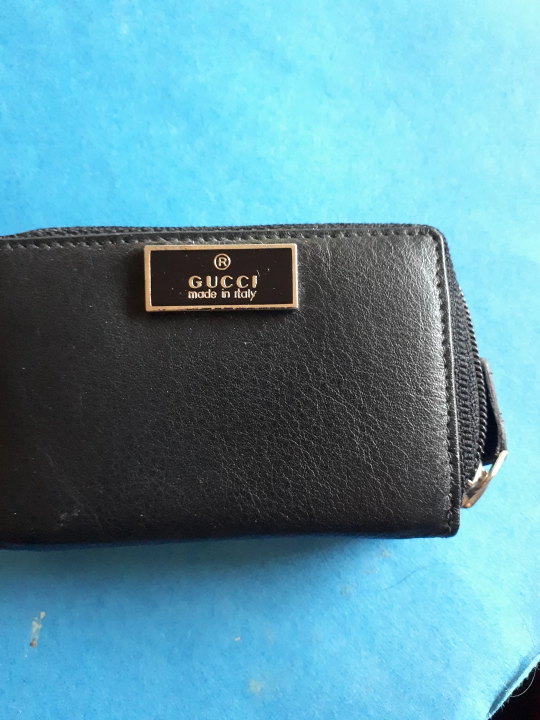 Gucci Black Leather Card Holder