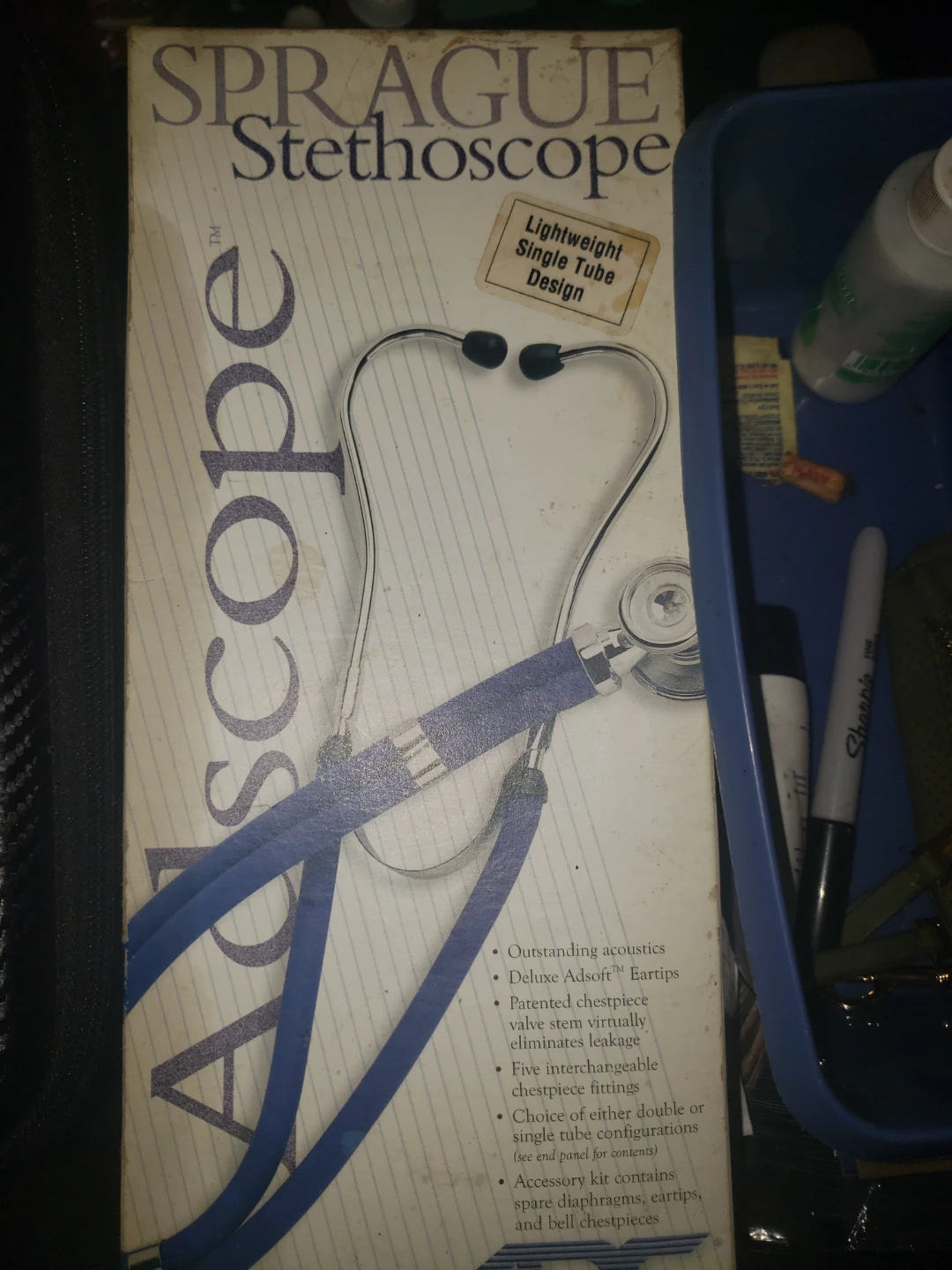 Sprague Stethoscope Lightweight Single Tube Design