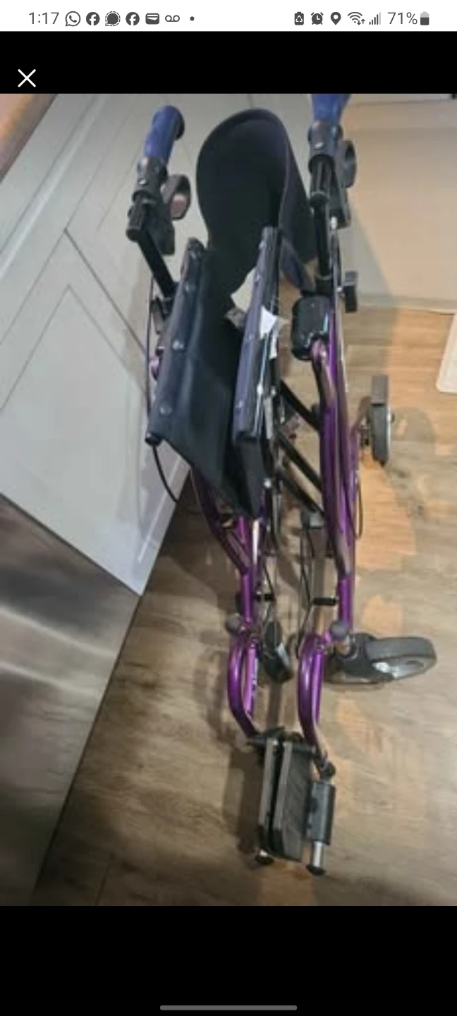 Airgo Fusion F20 2-in-1 Rollator and Transport Chair - photo 3