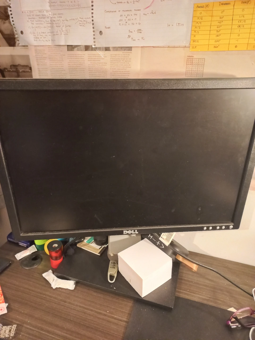Dell Monitor with VGA & Power Cables