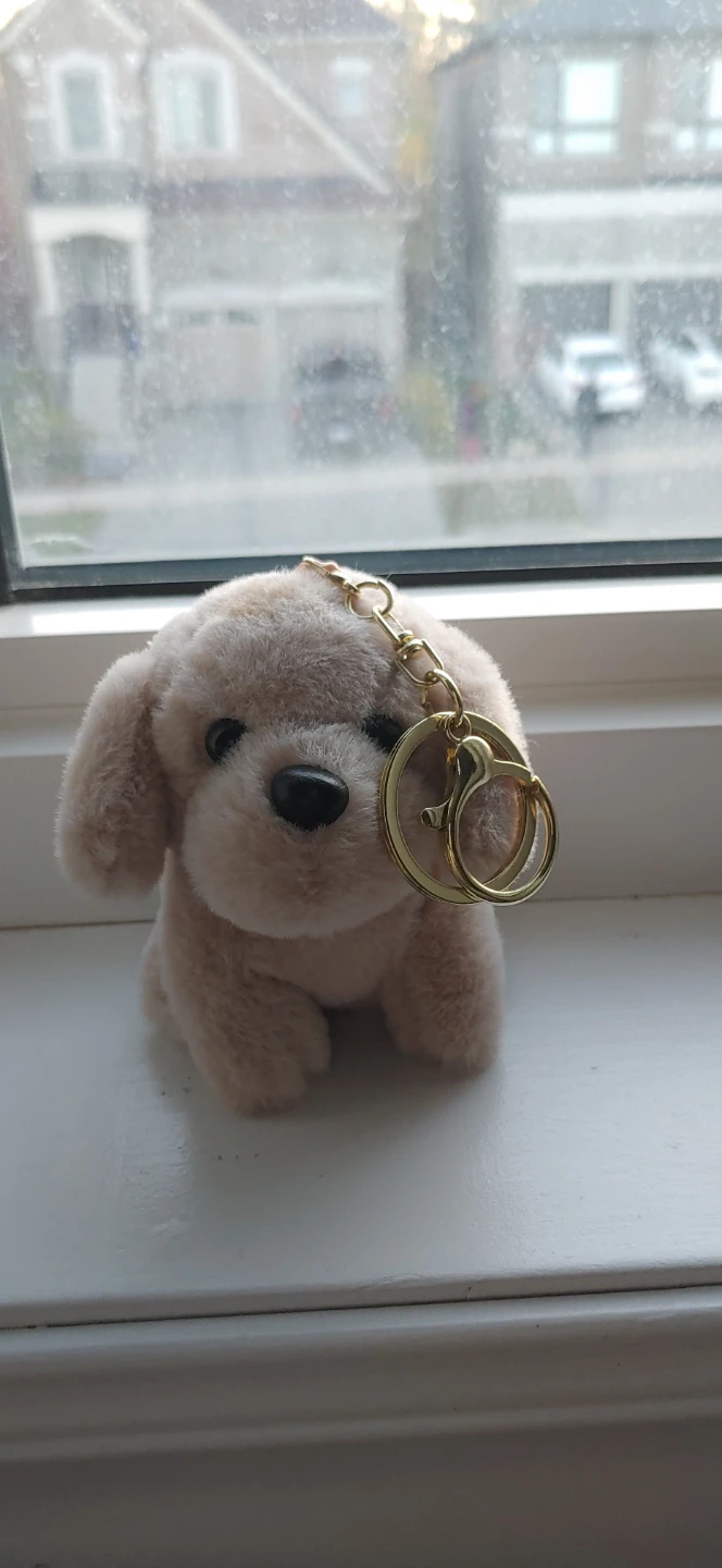 Plush Puppy Keychain - photo 5