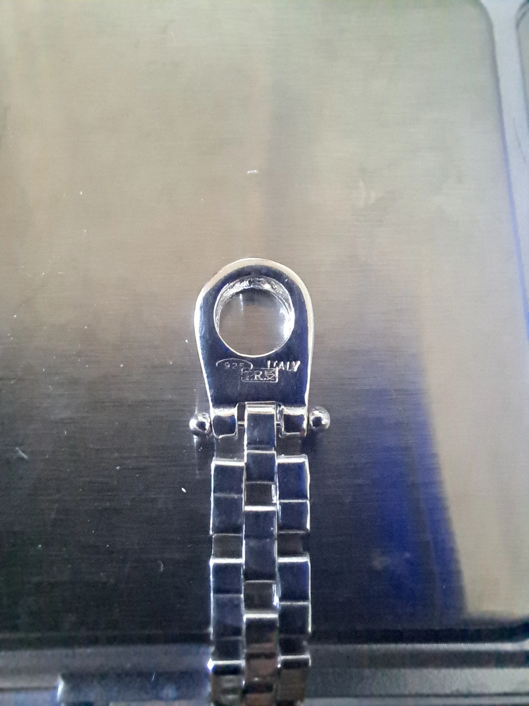 925 Sterling Silver Italian Link Bracelet - photo 2