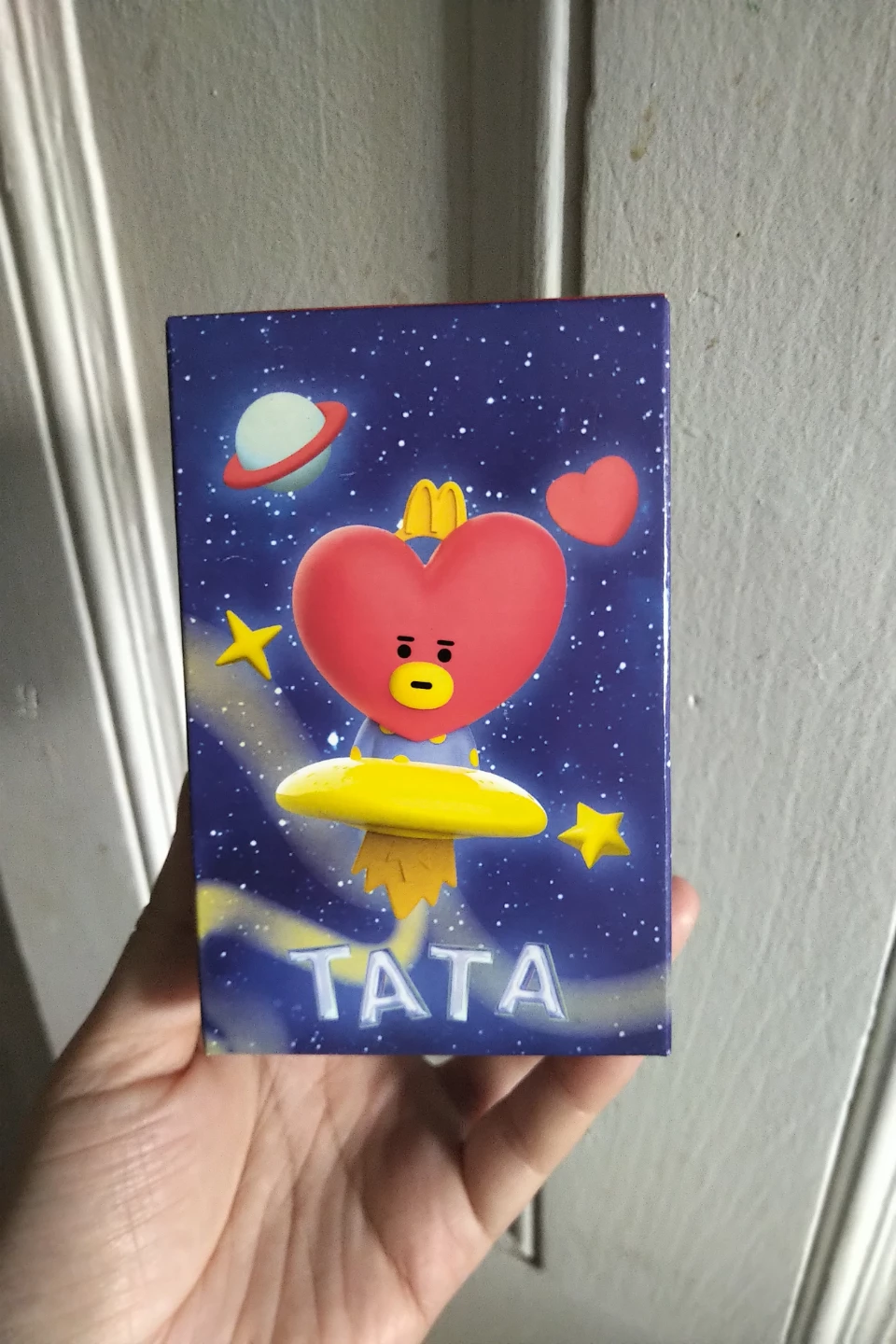 McDonalds BTS Tata happy meal toy