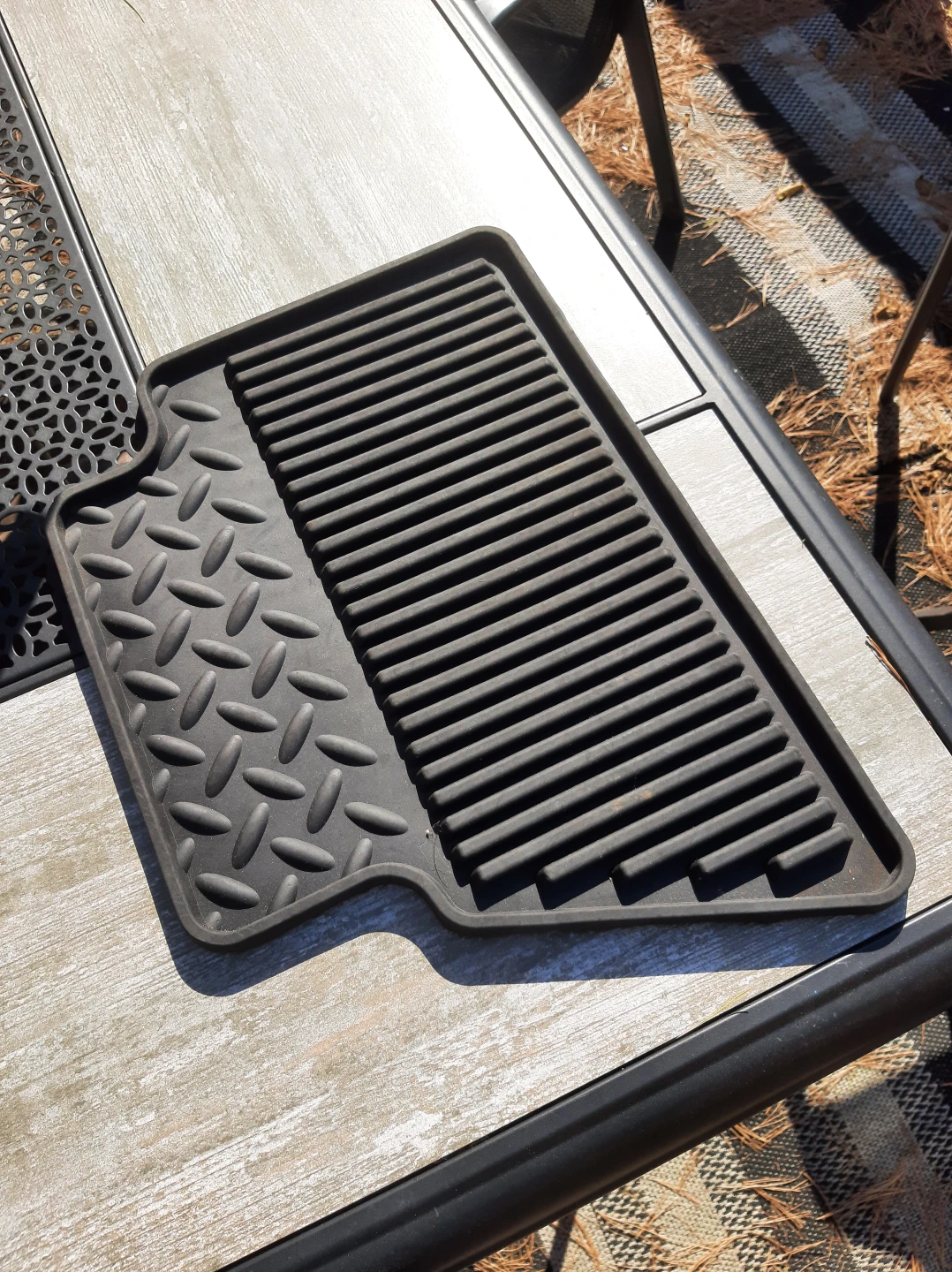 Set of Black Rubber All-Weather Floor Mats Sierra Silverado - photo 4