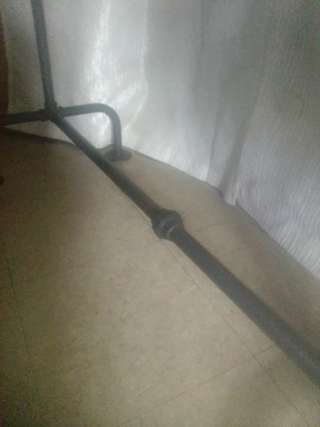Industrial Style Metal Clothing Rack - photo 4