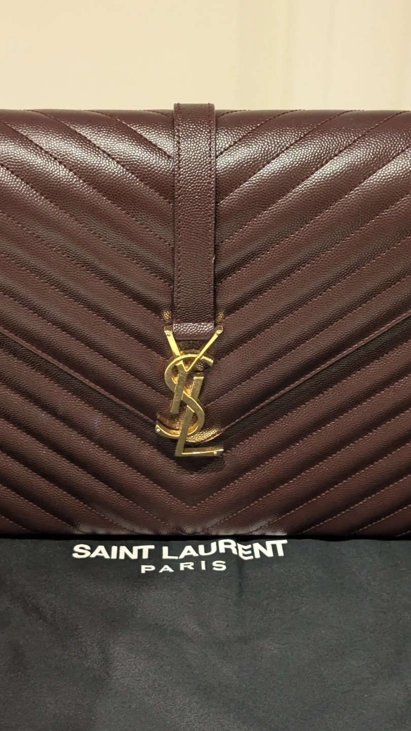 Saint Laurent Large Monogram Envelope Bag - photo 2