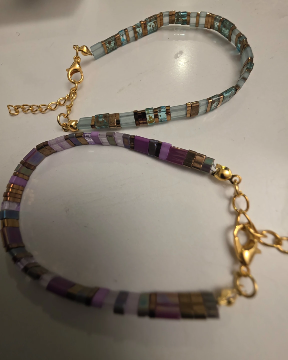 Set of Two Beaded Bracelets - photo 4