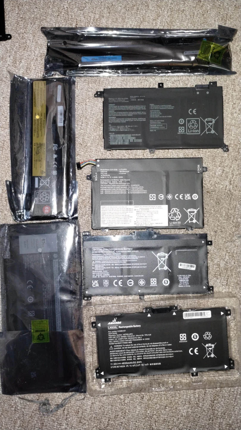 Assorted Replacement Laptop Batteries - photo 2