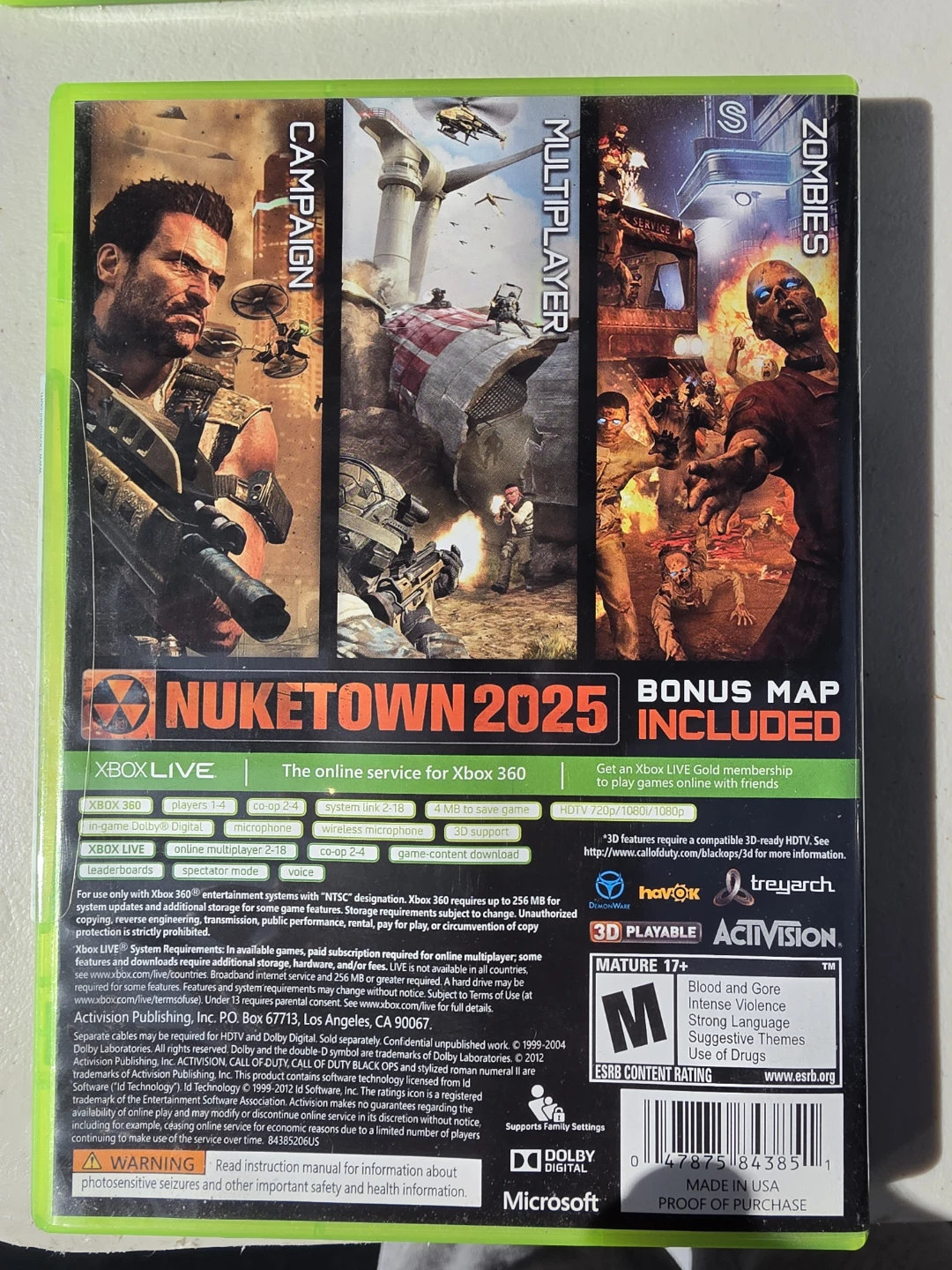 Call of Duty Xbox 360 game bundle - photo 3