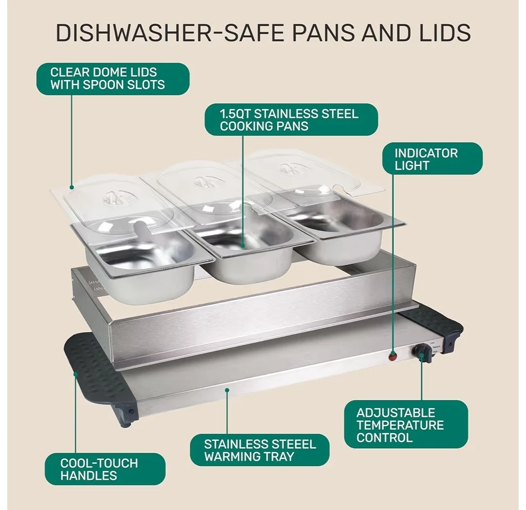 HomeStyles 4.2L Electric Buffet Server - photo 5