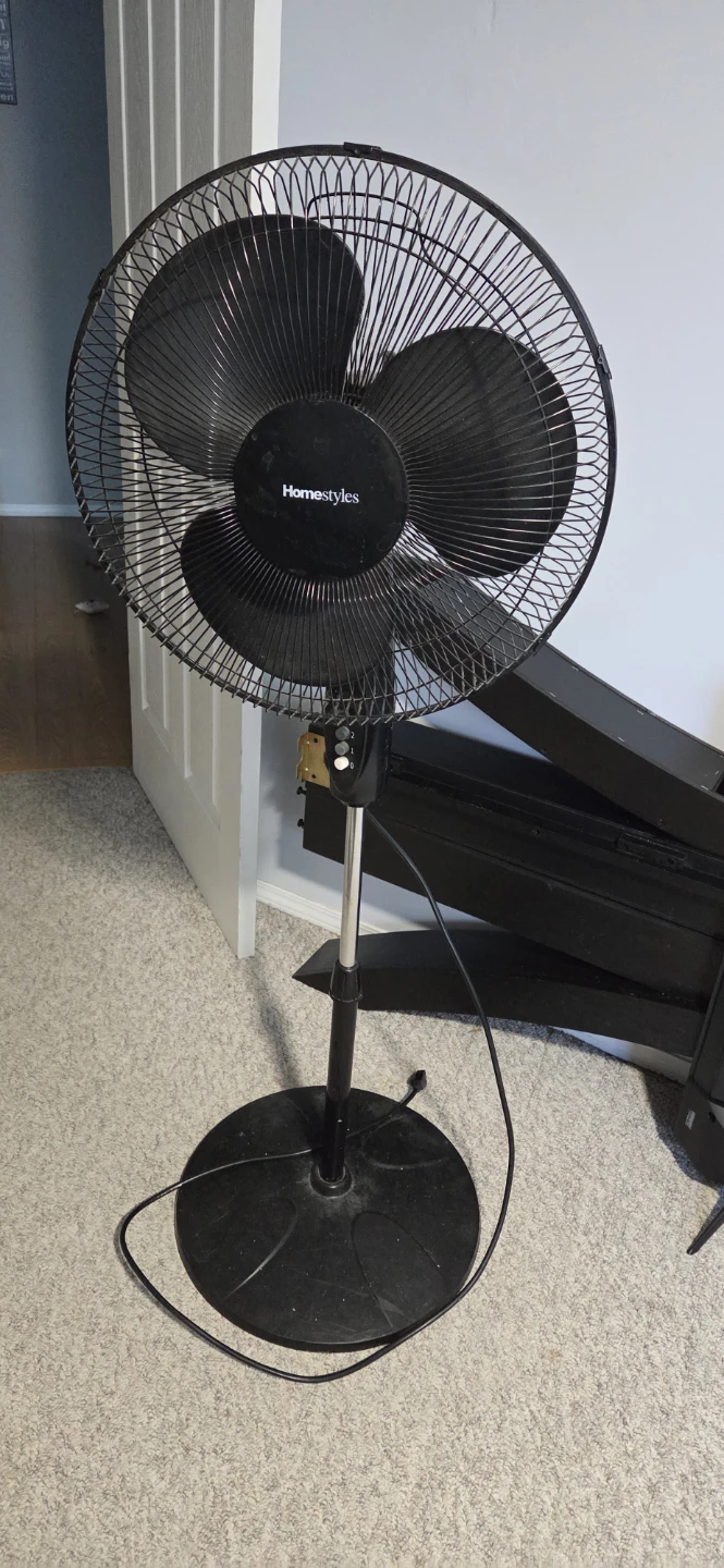3 speed oscillating fan