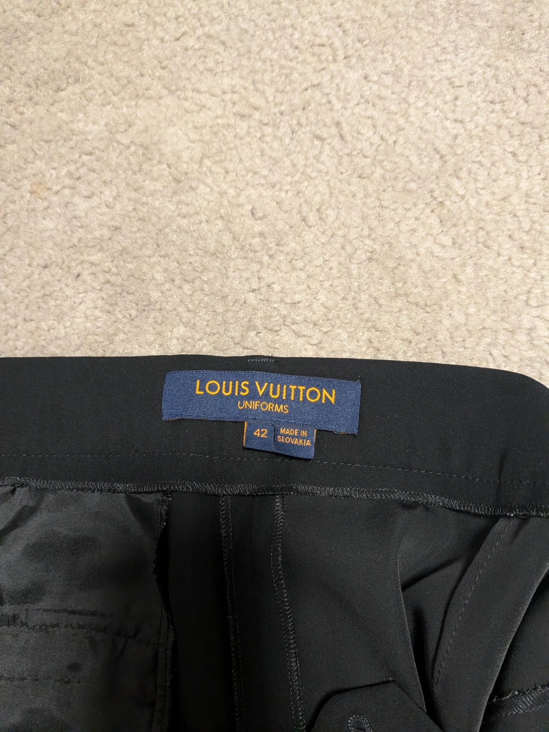Louis Vuitton Uniforms Black Trousers - photo 2