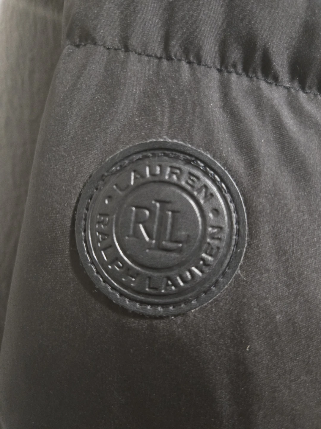 Lauren Ralph Lauren Black Down Puffer Winter Jacket Size Large - photo 3