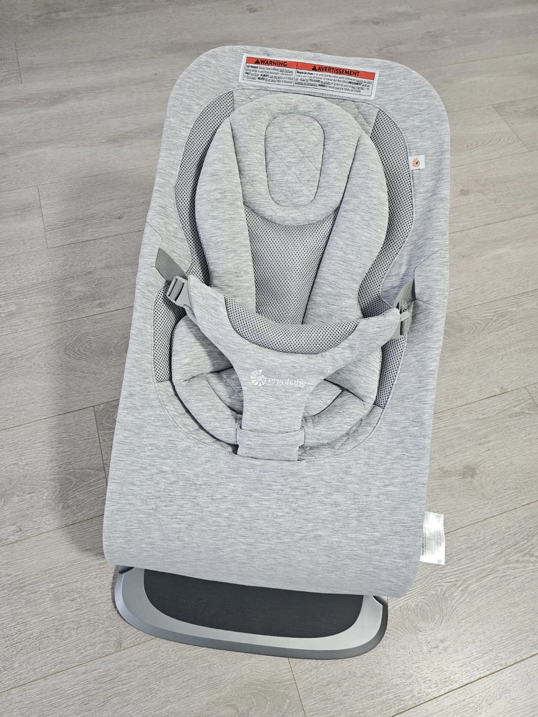 Ergobaby Evolve 3-in-1 Bouncer Seat - Light Grey