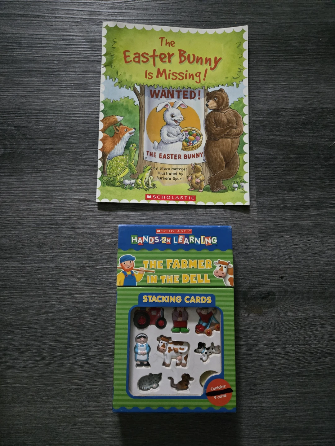 Scholastic Book and Stacking Cards Bundle