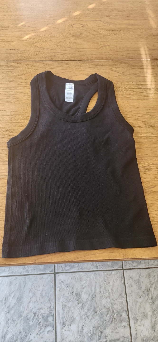 Reflex Ribbed Tank Tops - Medium - 3 Pack - photo 4