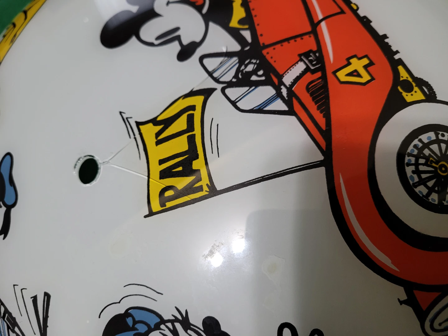 Vintage Disney Rally Ceiling Light Cover - photo 4