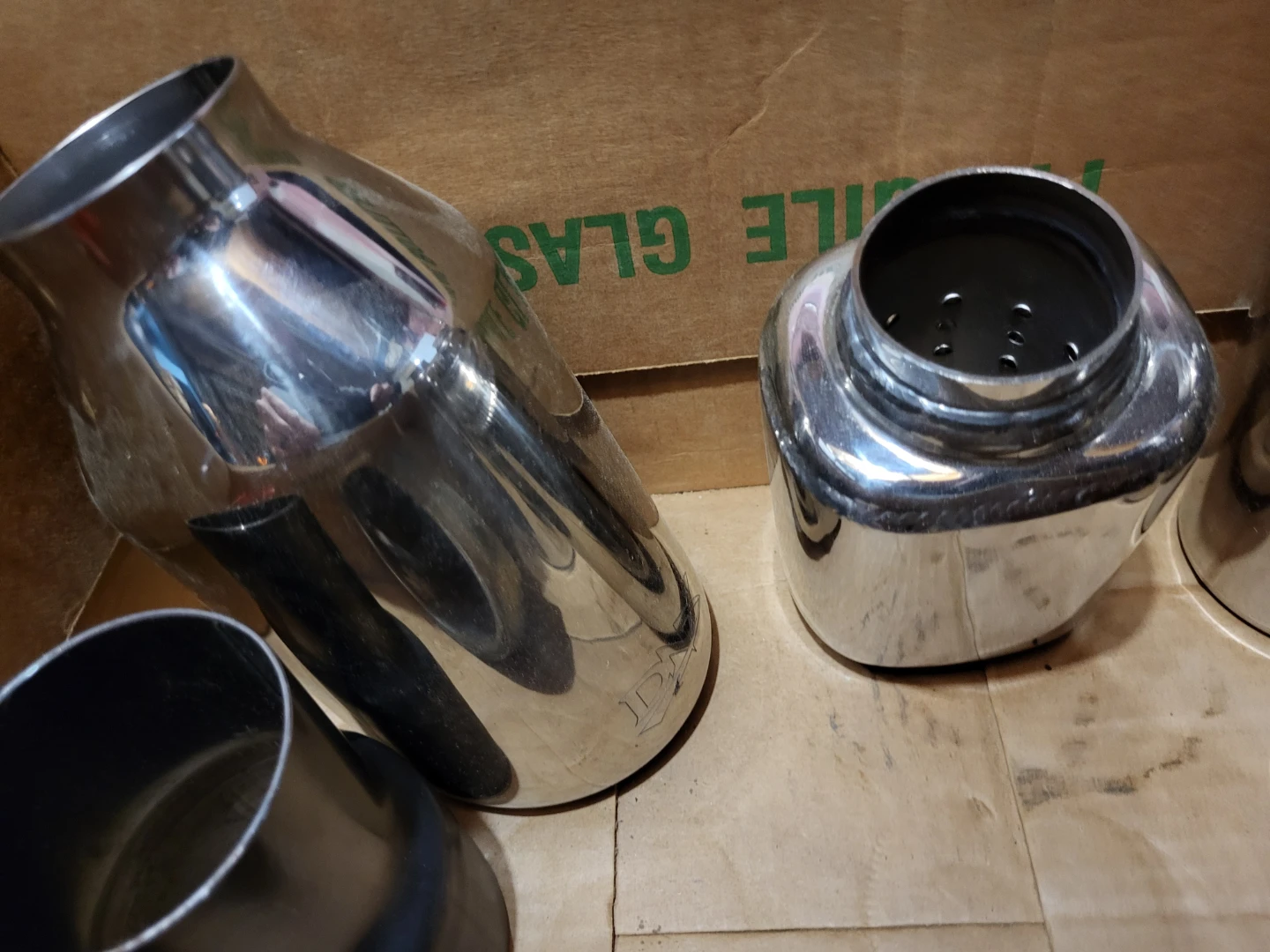 Assorted Motorcycle Chrome Exhaust Tip Lot - photo 2
