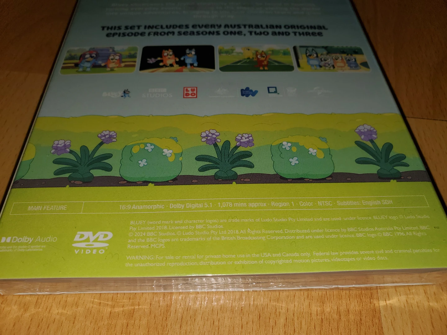 Sealed - Bluey Seasons 1-3 DVD Set - photo 4