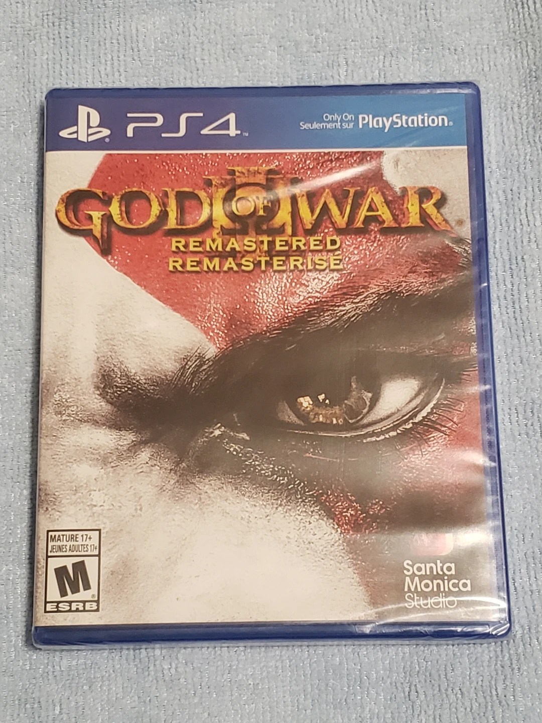 *SEALED* Ps4 God Of War III Remastered SANTA MONICA
