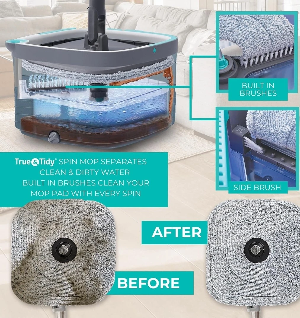 True&Tidy mop with bucket - photo 5