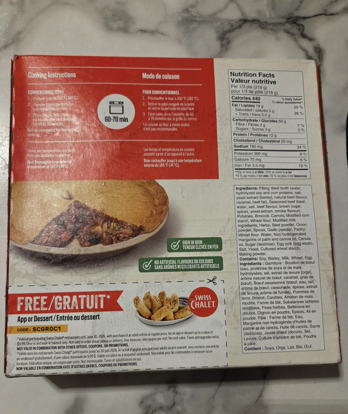 Swiss Chalet Rotisserie-Style Beef Pot Pie✨️🥧 - photo 3