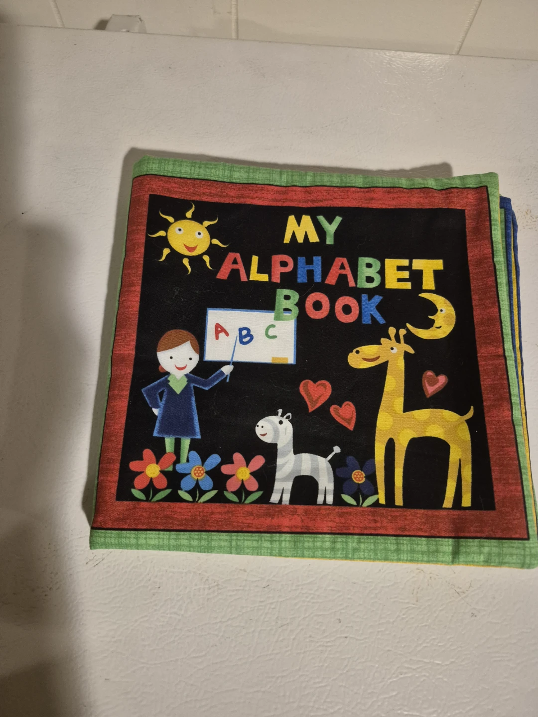 My Alphabet Fabric Book. Brand new