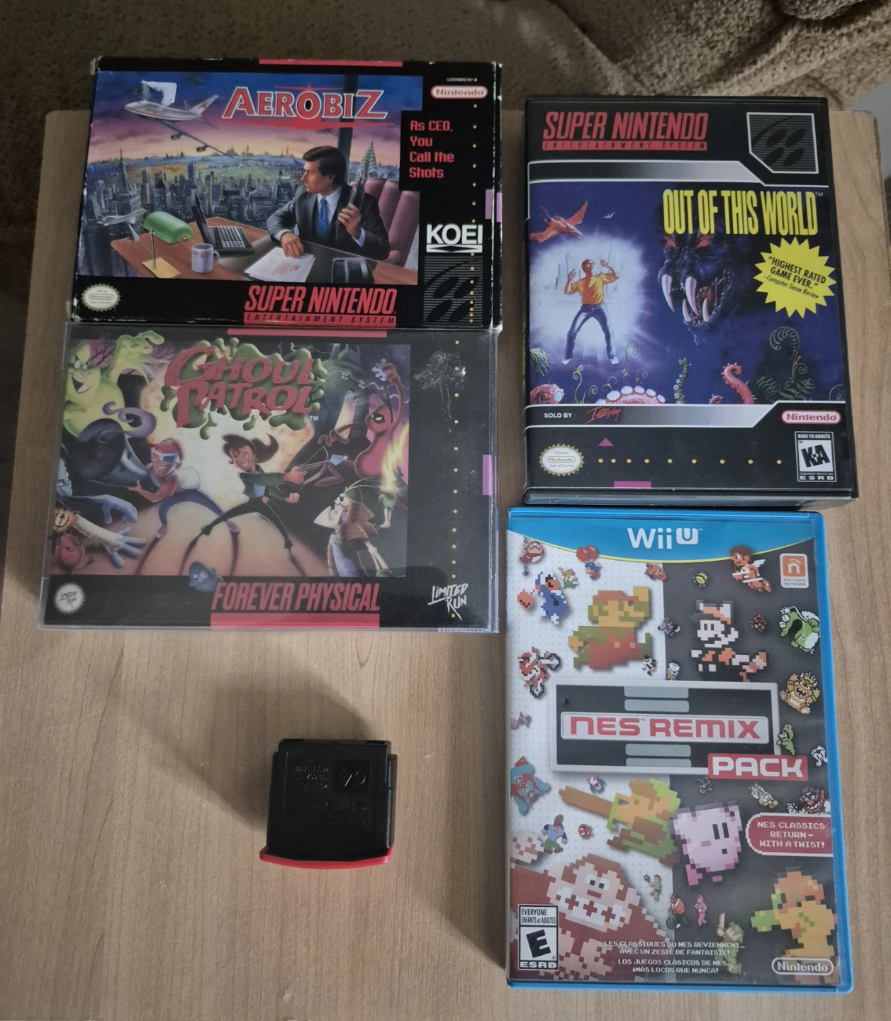 Retro Nintendo Video Games