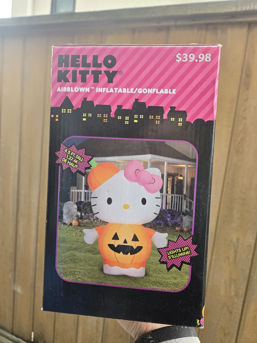 Brand new halloween inflatable decoration hello kitty - photo 5