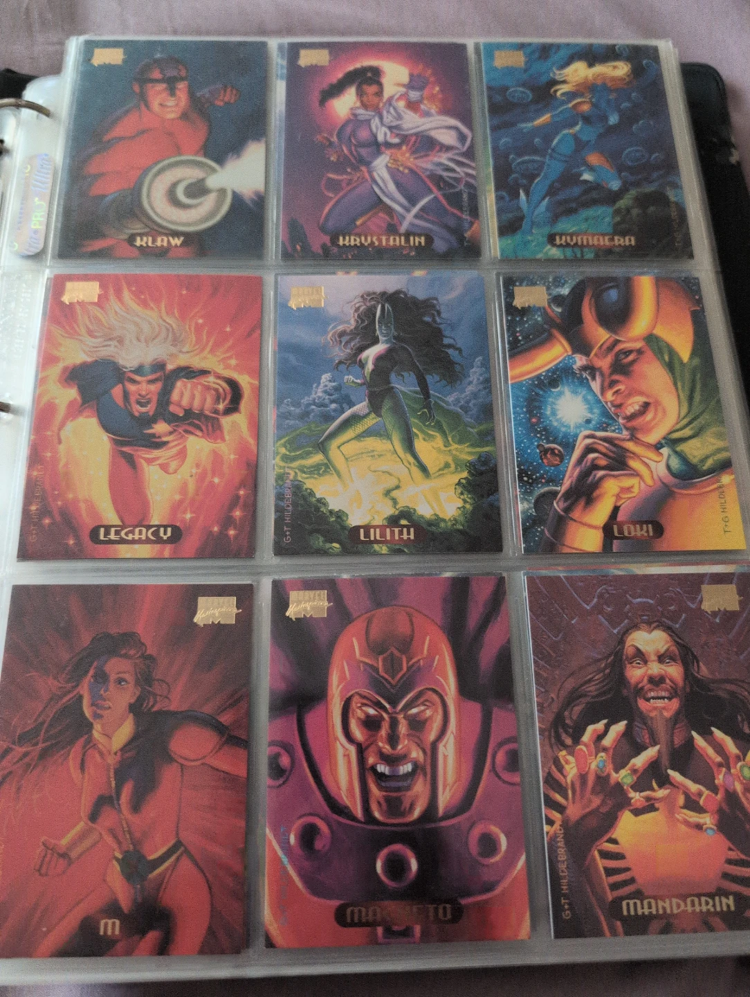 1994 Fleer Marvel Masterpieces Hildebrandt Brothers