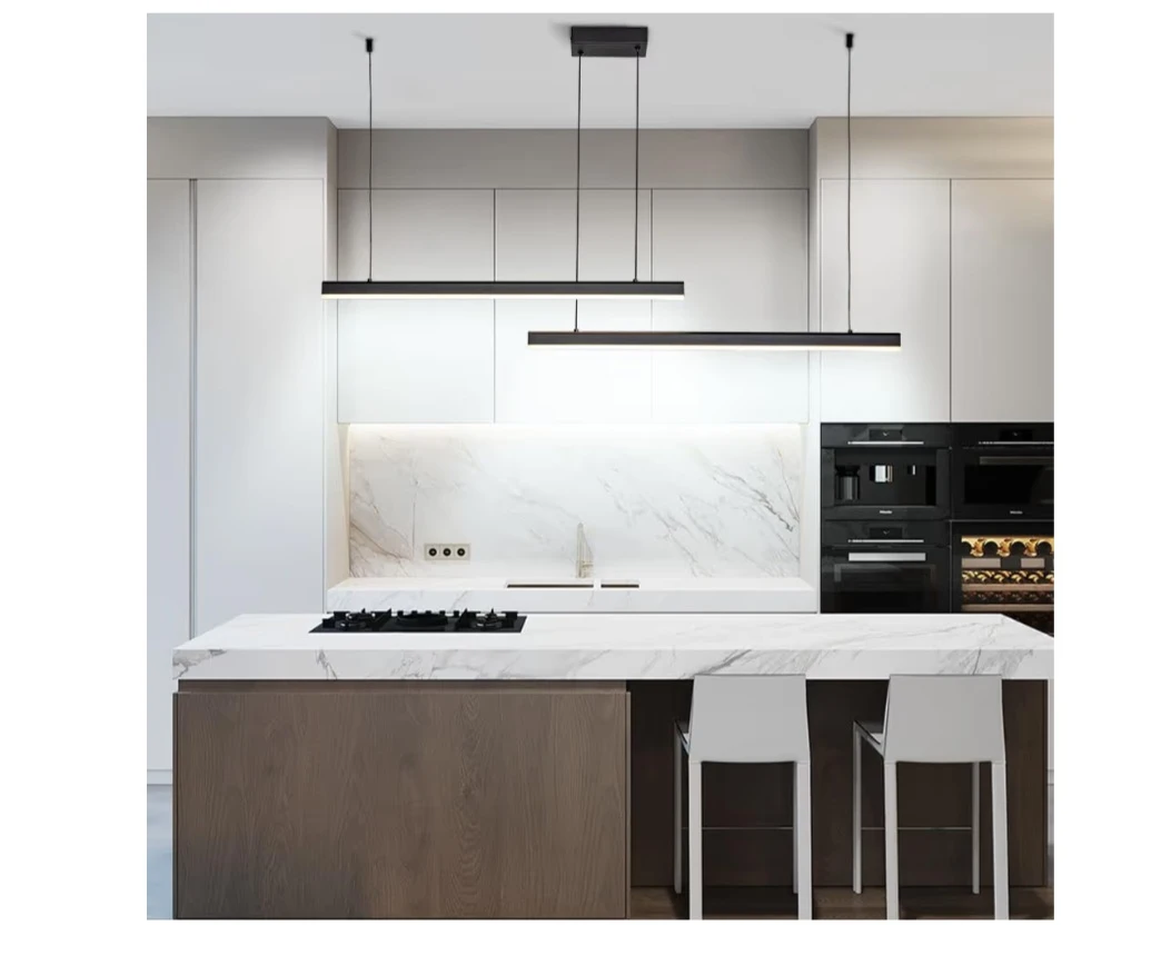 Modern LED Linear Kitchen Island Pendant Light