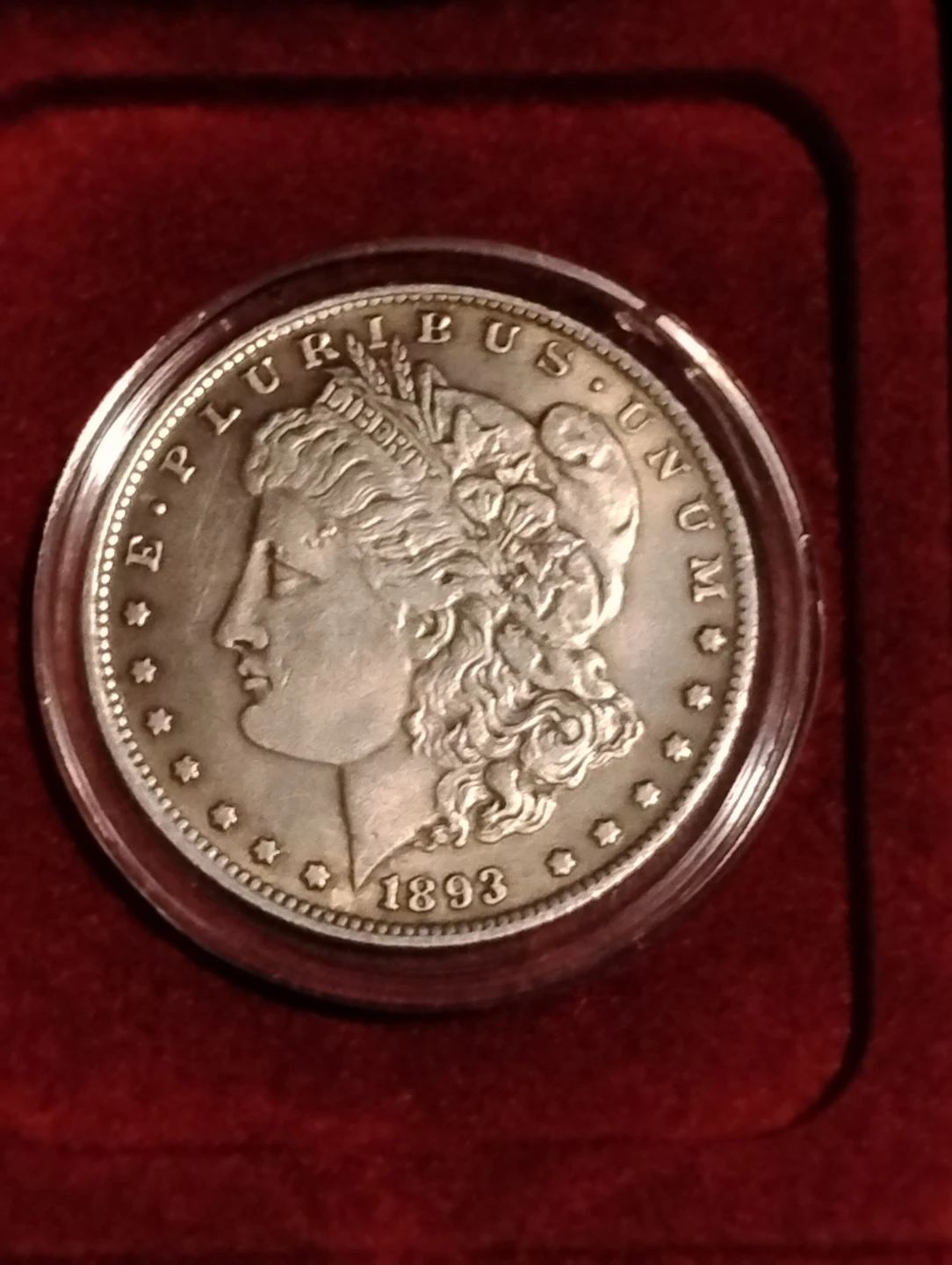 1893 Morgan Silver Dollar - photo 4