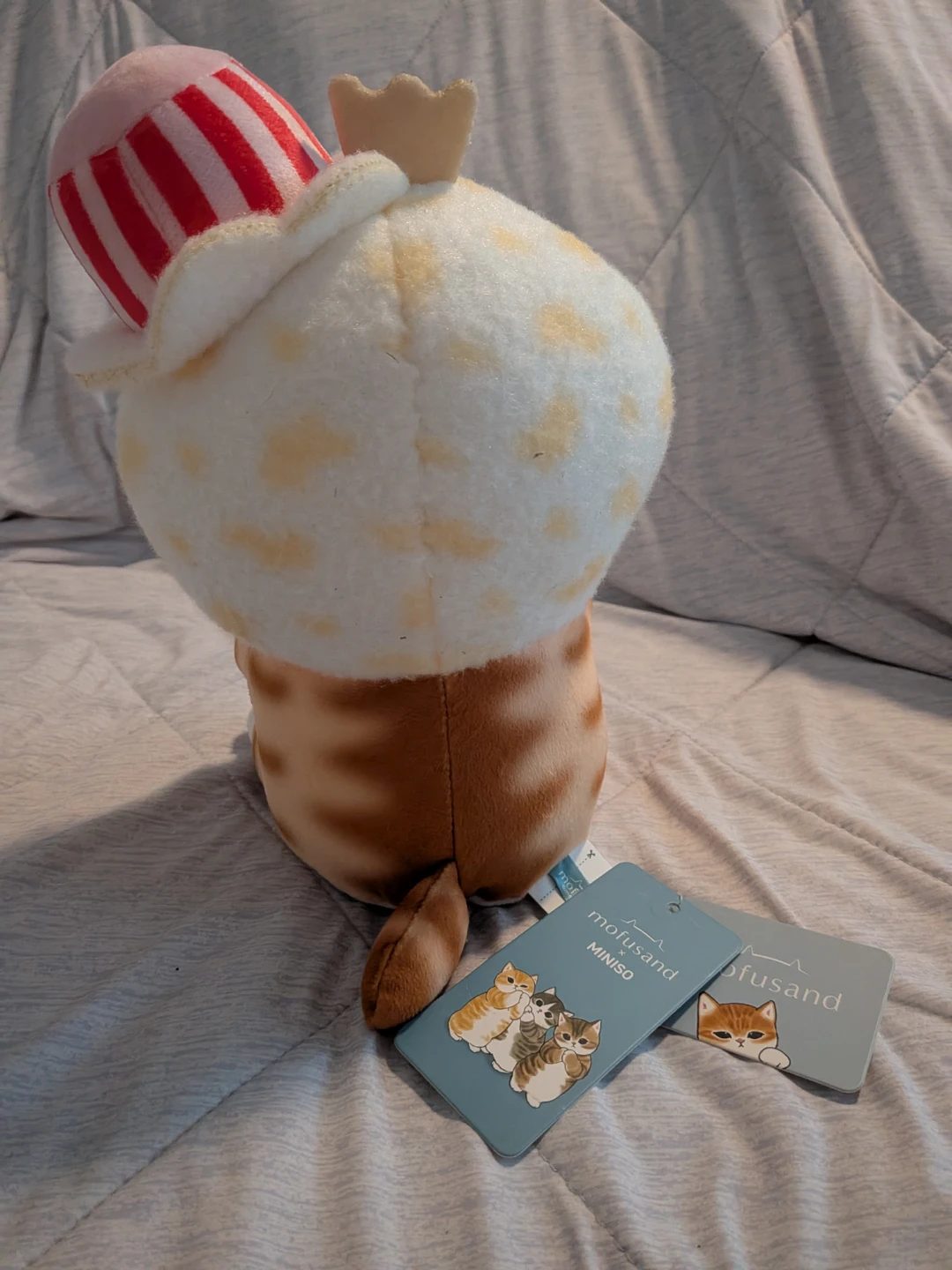 Mofusand x Miniso Ice Cream Cat Plush - photo 2