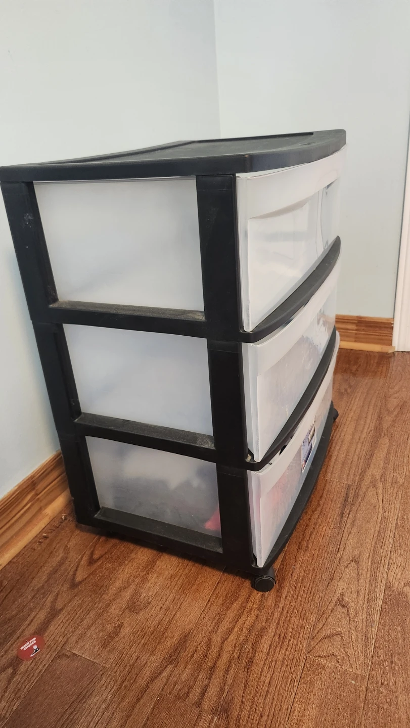 Sterilite 3-Drawer Rolling Cart - photo 3