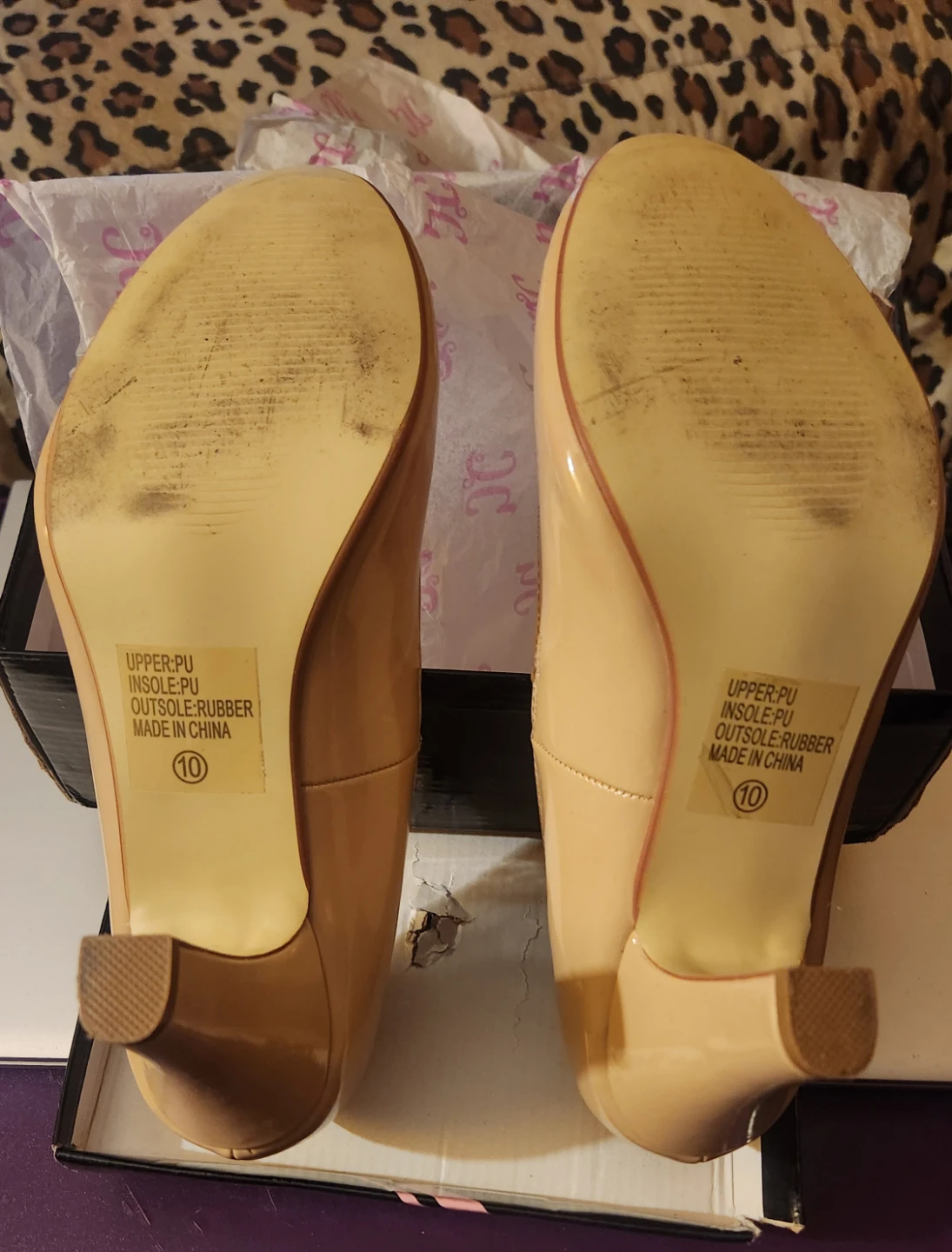 Journee Collection Nude Heels Size 10 - photo 2