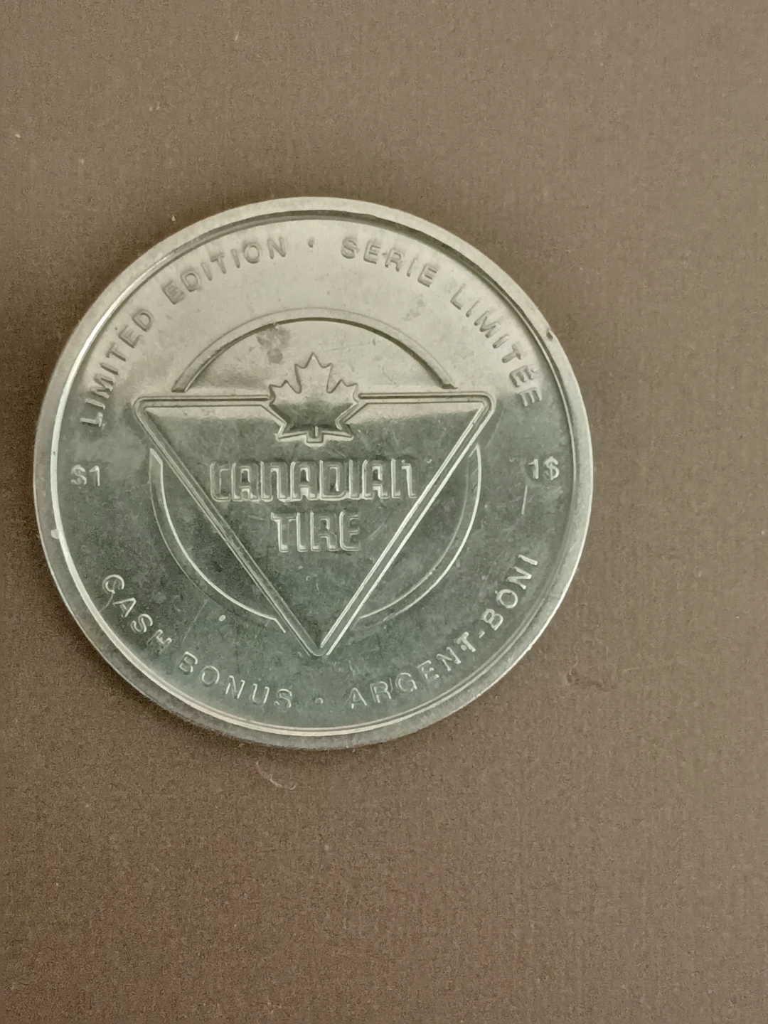 2010 Canadian Tire Limited Edition $1 Coin - photo 2