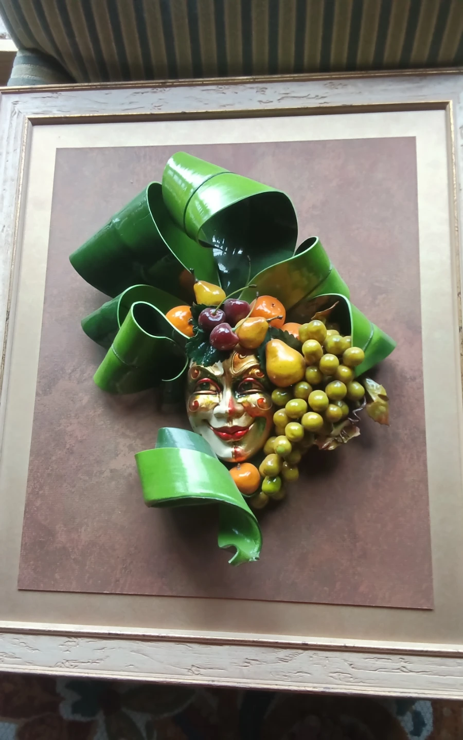 Framed Venetian Bacco Frutta Large - photo 3