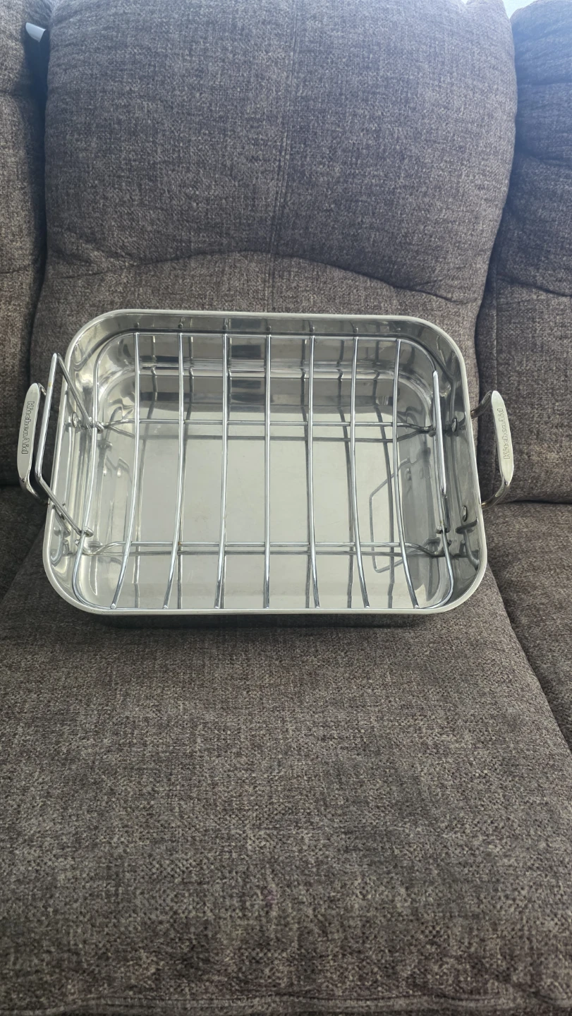 KitchenAid Stainless Steel Roasting Pan with Rack
