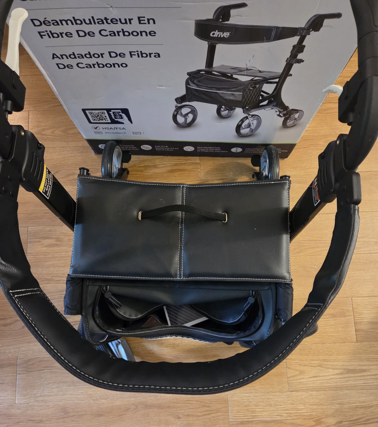 NEW Drive Nitro Elite CF Carbon Fiber Rollator - photo 4