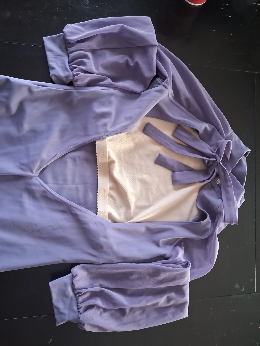 Lavender Long Sleeve Bodysuit - photo 2