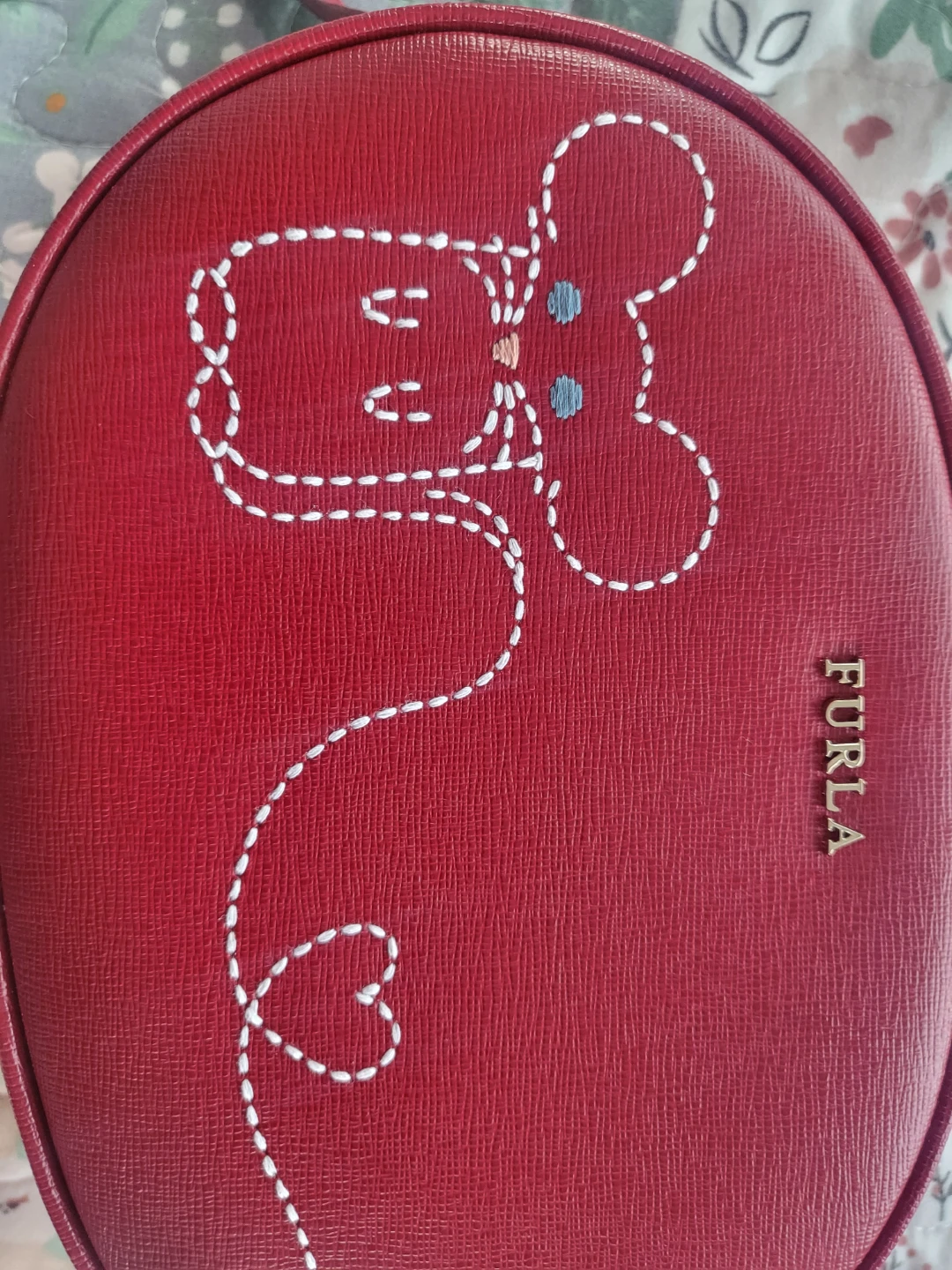 Furla Red Leather Crossbody Bag - photo 3
