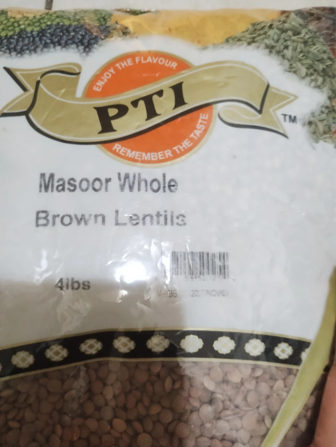 Assorted Indian Dal & Lentils Bundle (3 Bags - 12 lbs Total) - photo 2