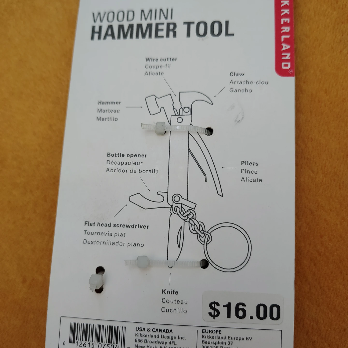 Wood Mini Hammer Multi-Tool - photo 2