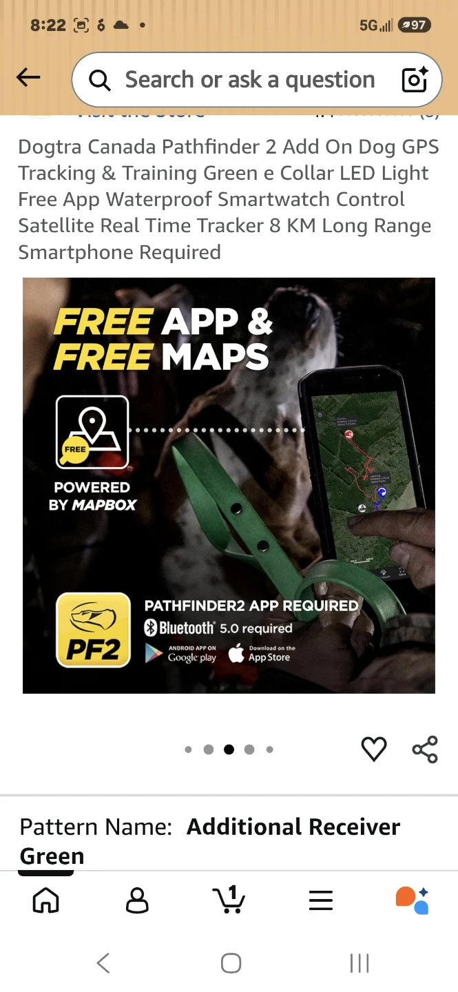 Dogtra Pathfinder 2 Additional Receiver Green - photo 5
