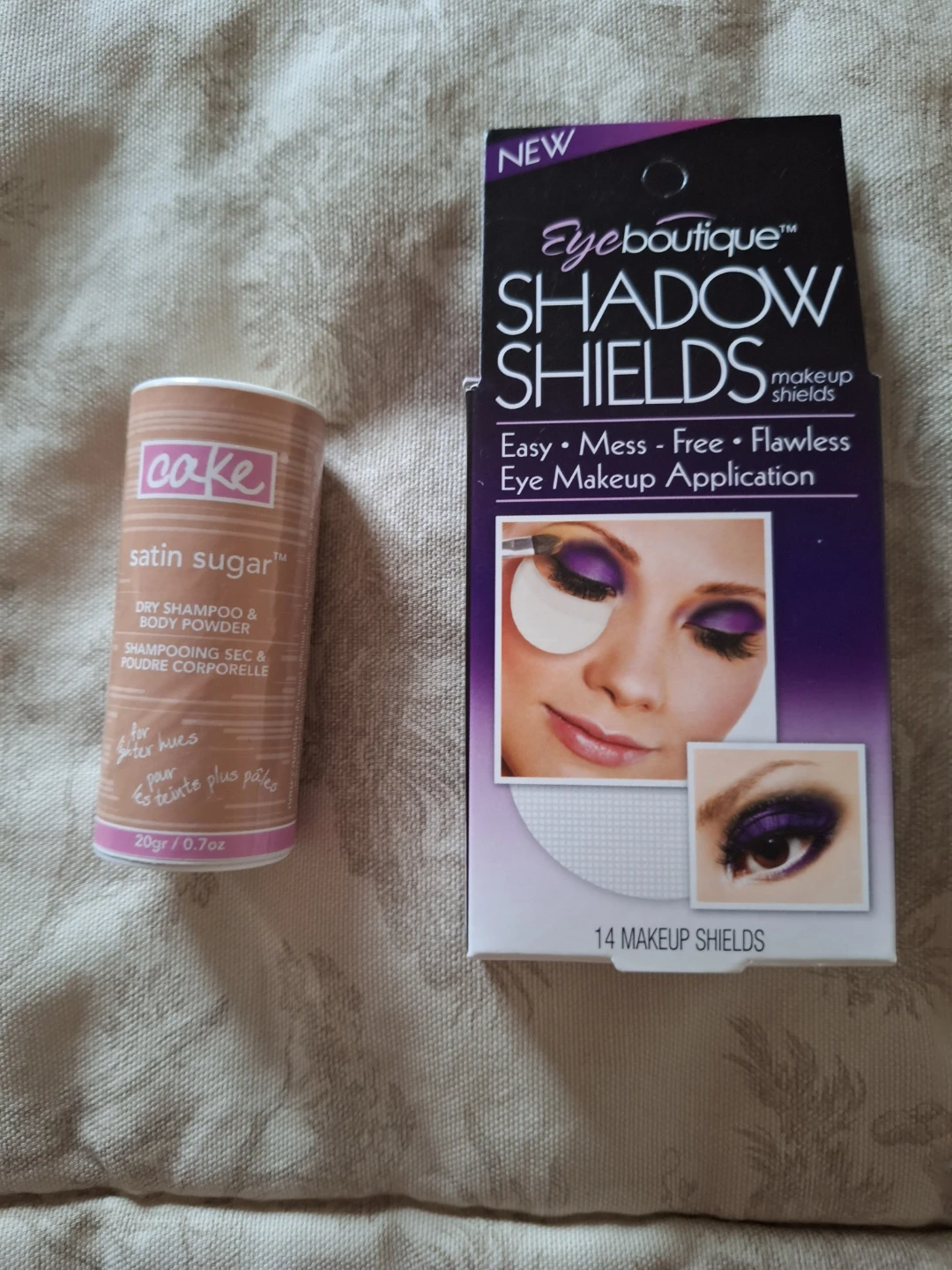 Cake Dry Shampoo and EyeBoutique Shadow Shields