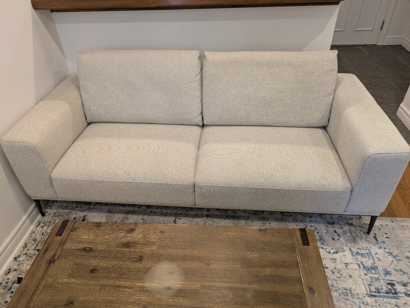 LAST CHANCE! - STRUCTUBE LOUNIS 3-Seater Sofa in Beige - photo 2