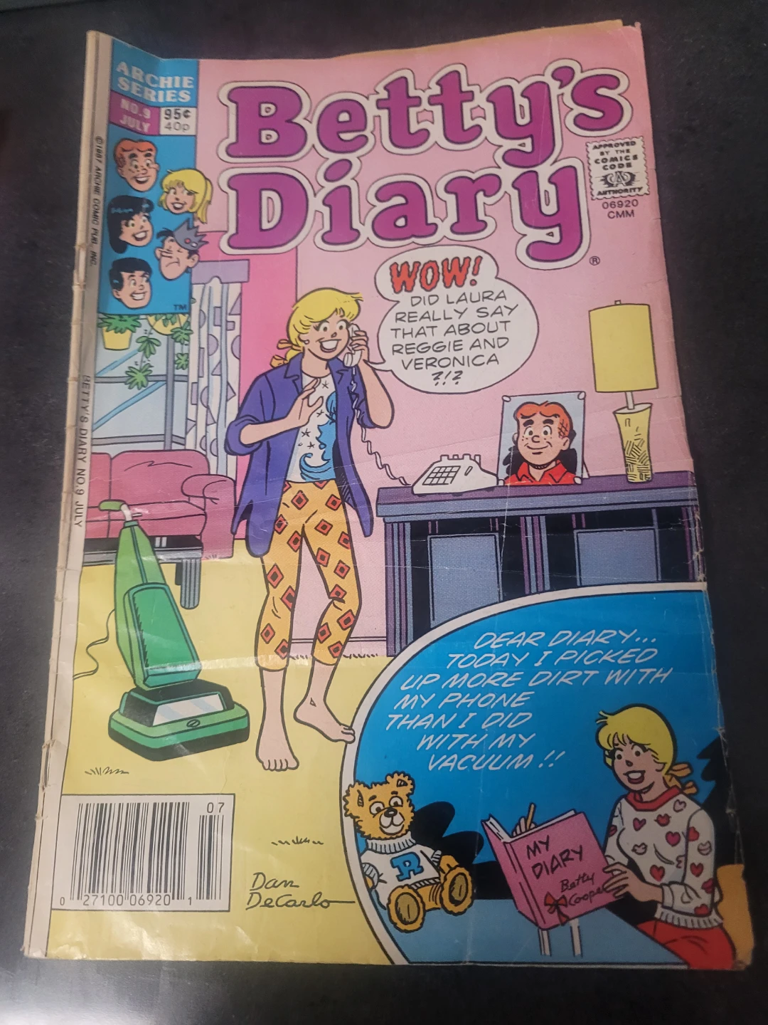 Betty's Diary No. 9 Comic Book