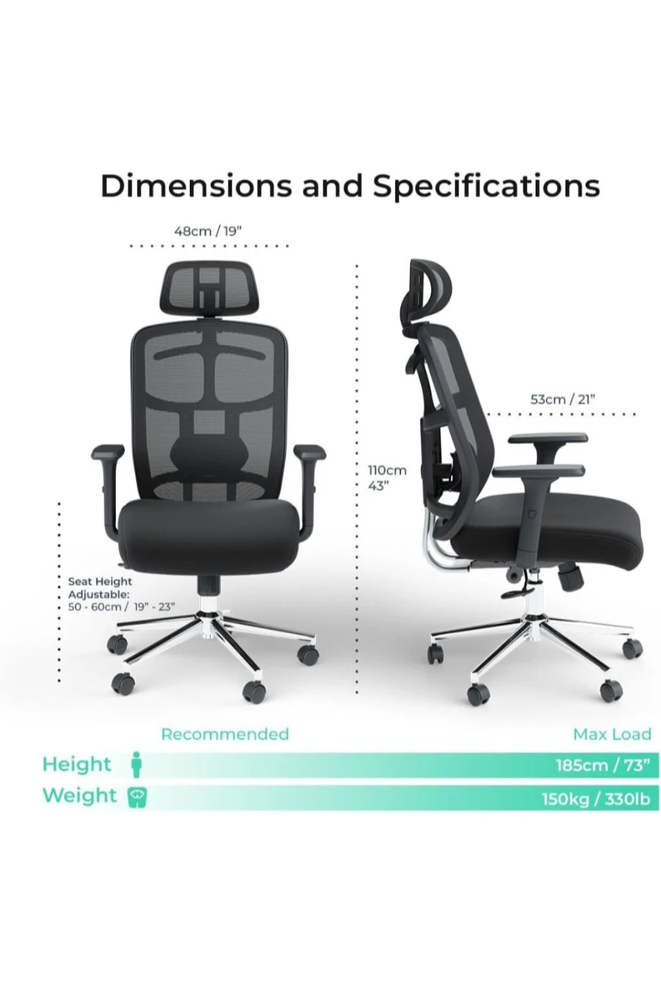MotionGrey Ergonomic Office Chair - photo 2