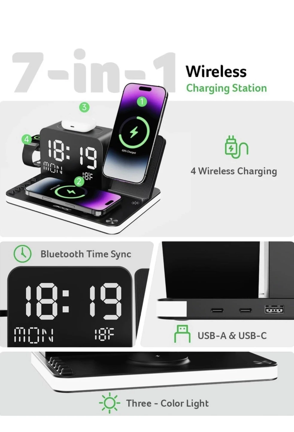 Acer Gadget 7-in-1 Wireless Charging Station - photo 2